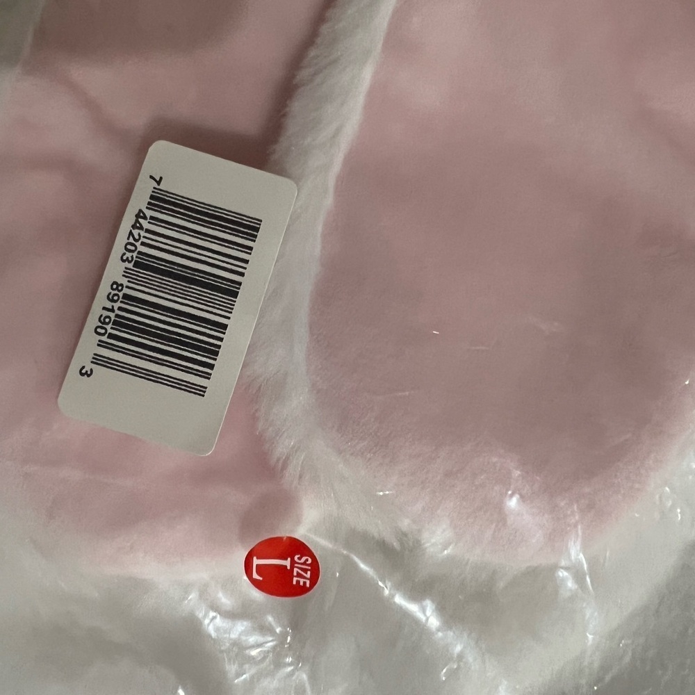 Adorable Pink and White Bunny Ear Hat for Kids - Picture 2 of 4